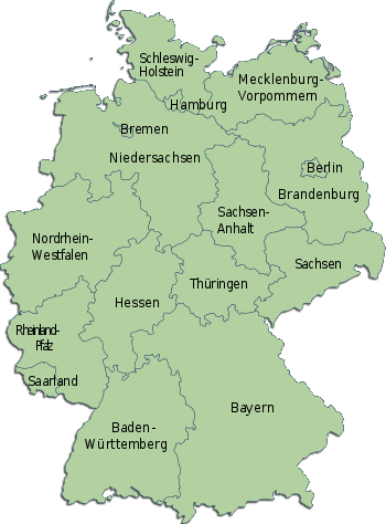 Deutschland Karte